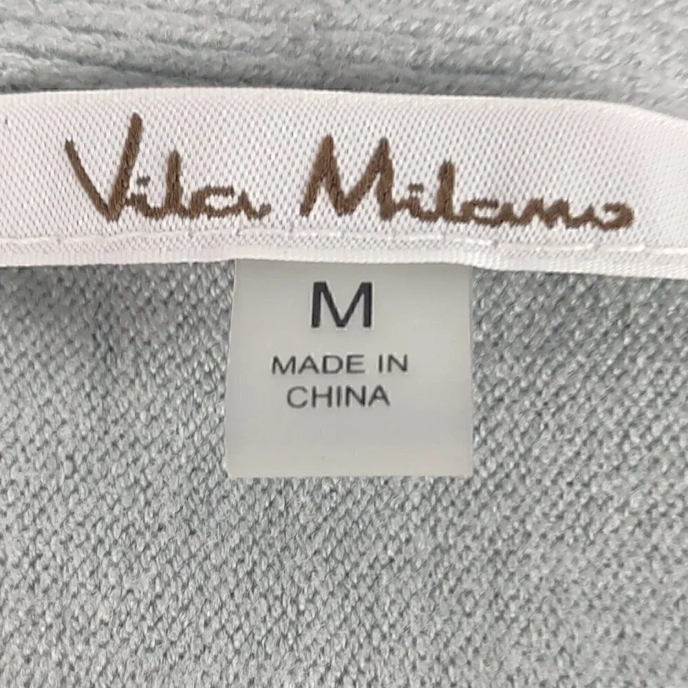 Vila Milano Teal Green Pullover Top. Size Medium - Picture 11 of 12